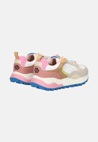 Sneakers in Pelle Donna Gold&Gold Bianco