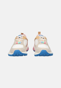 Sneakers in Pelle Donna Gold&Gold Bianco