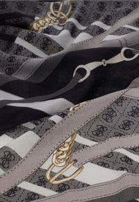 Kefiah Da Donna in Polistere Guess Coal Logo