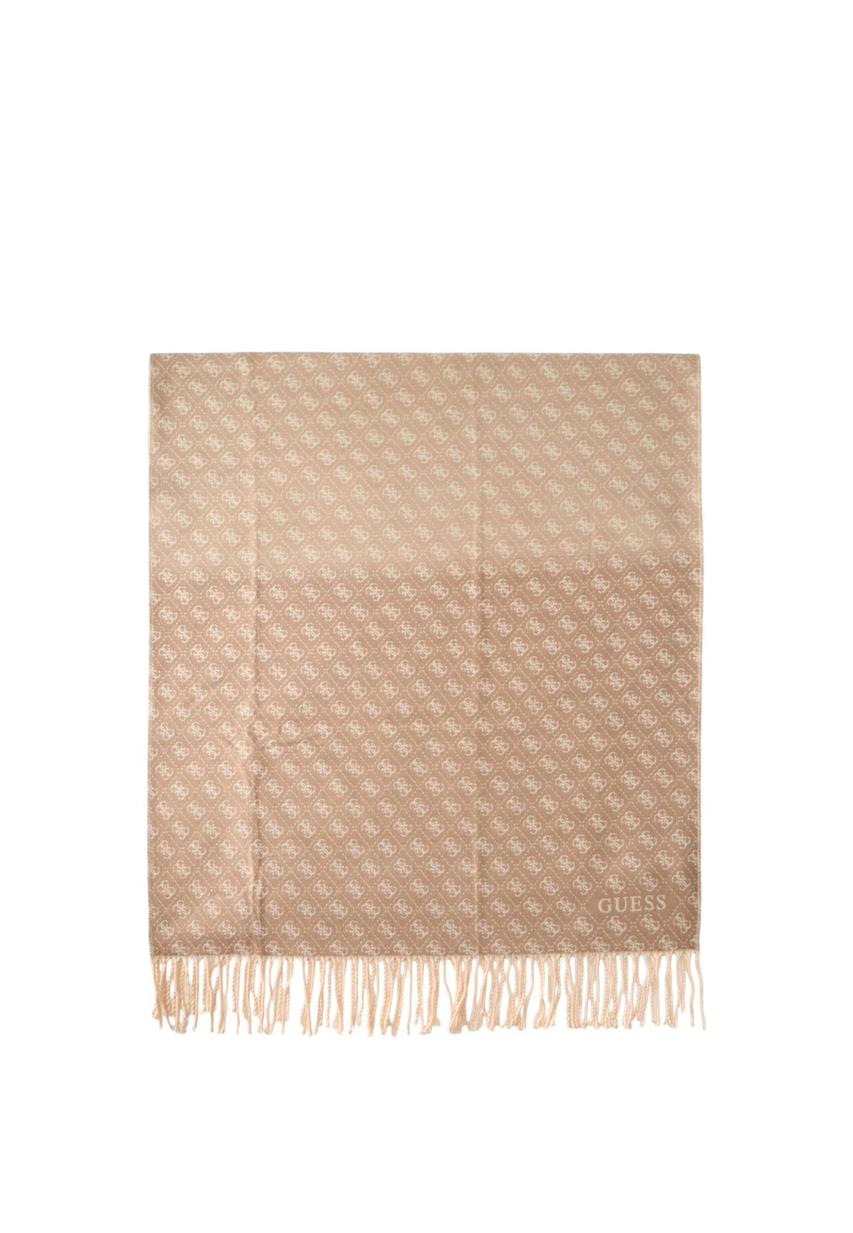 Sciarpa Donna Guess con Frange Taupe Multi