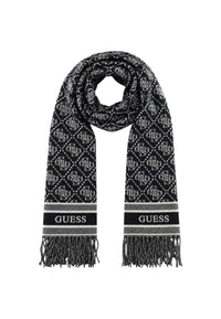 Sciarpa Guess con logo Black Logo