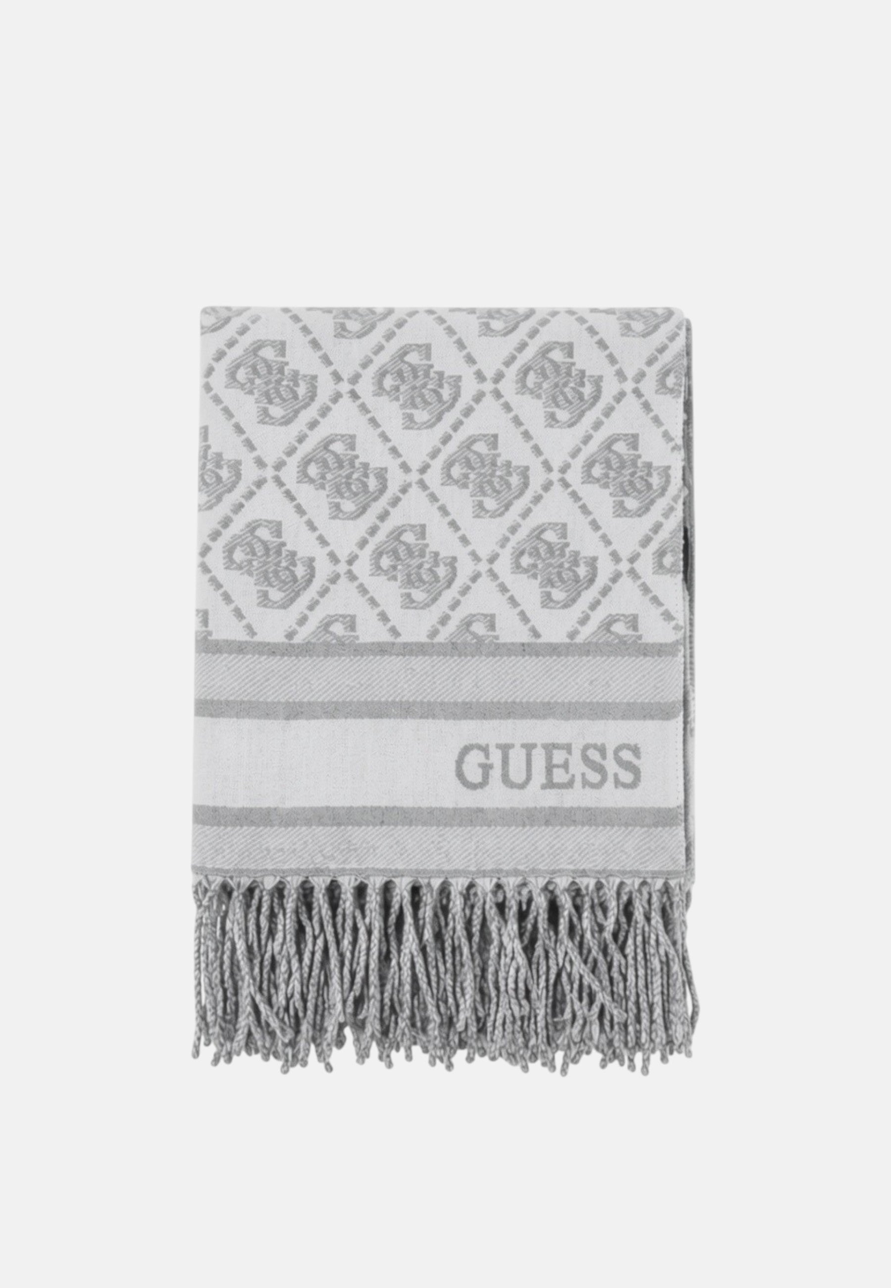 Sciarpa Guess con logo Grey Logo