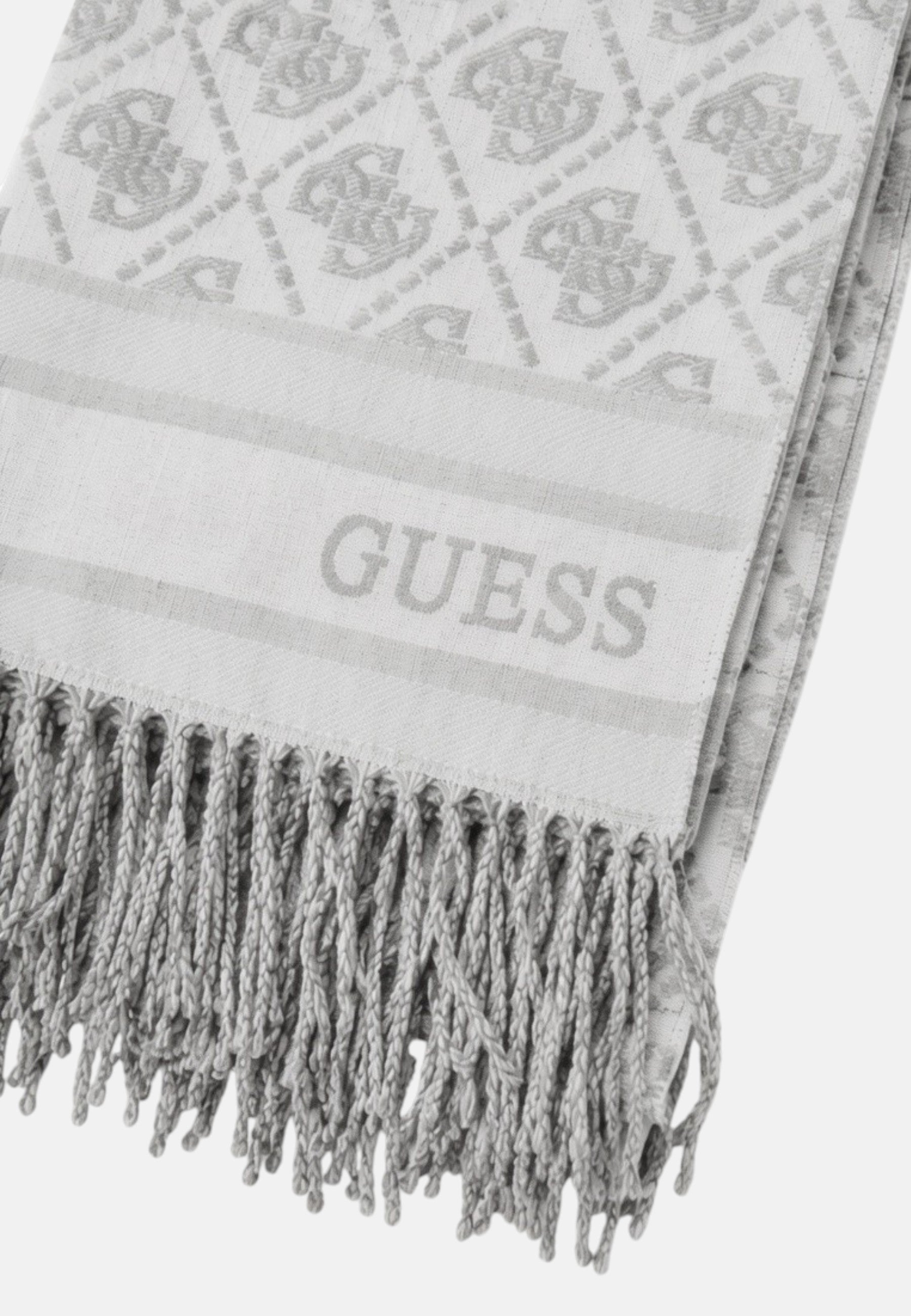 Sciarpa Guess con logo Grey Logo