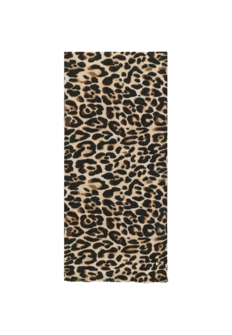 Sciarpa donna Guess stampa leopard Donna Brown Multi