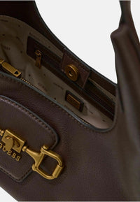Borsa a spalla in Similpelle Donna Guess Brown