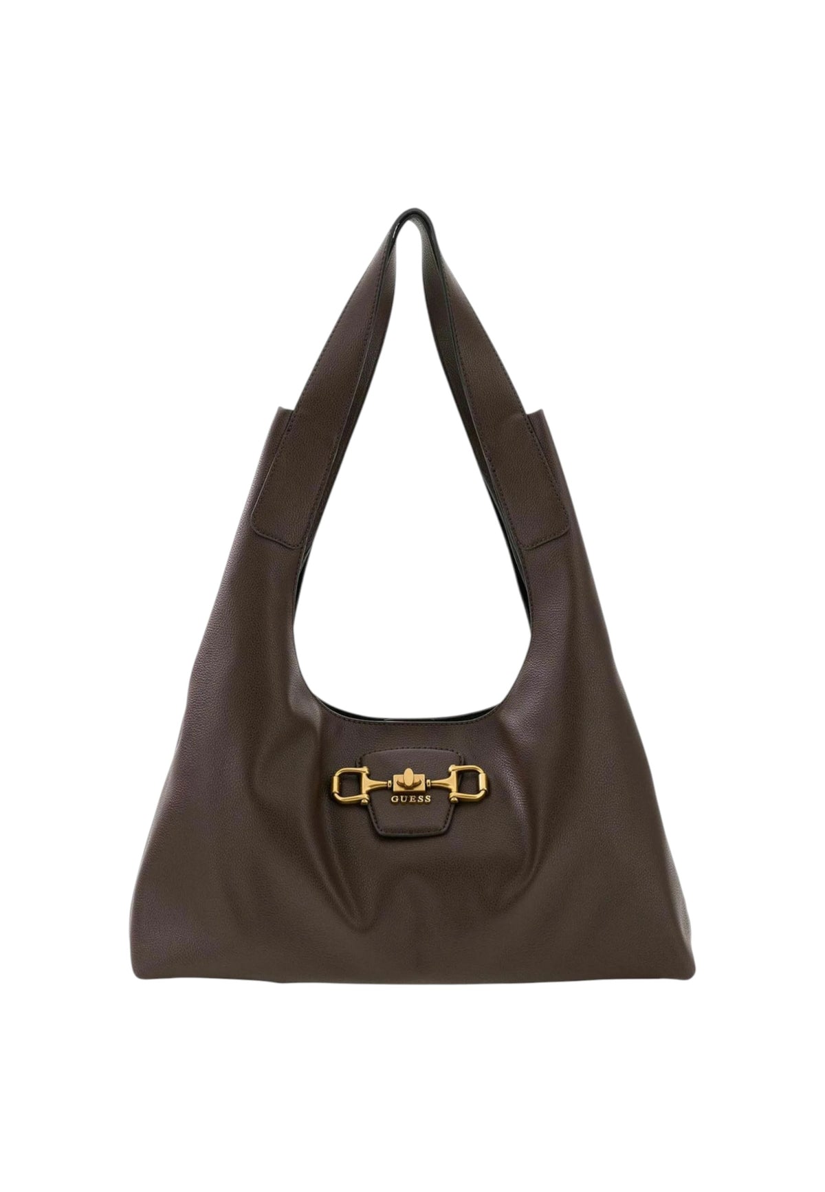 Borsa a Spalla Da Donna Guess Brown