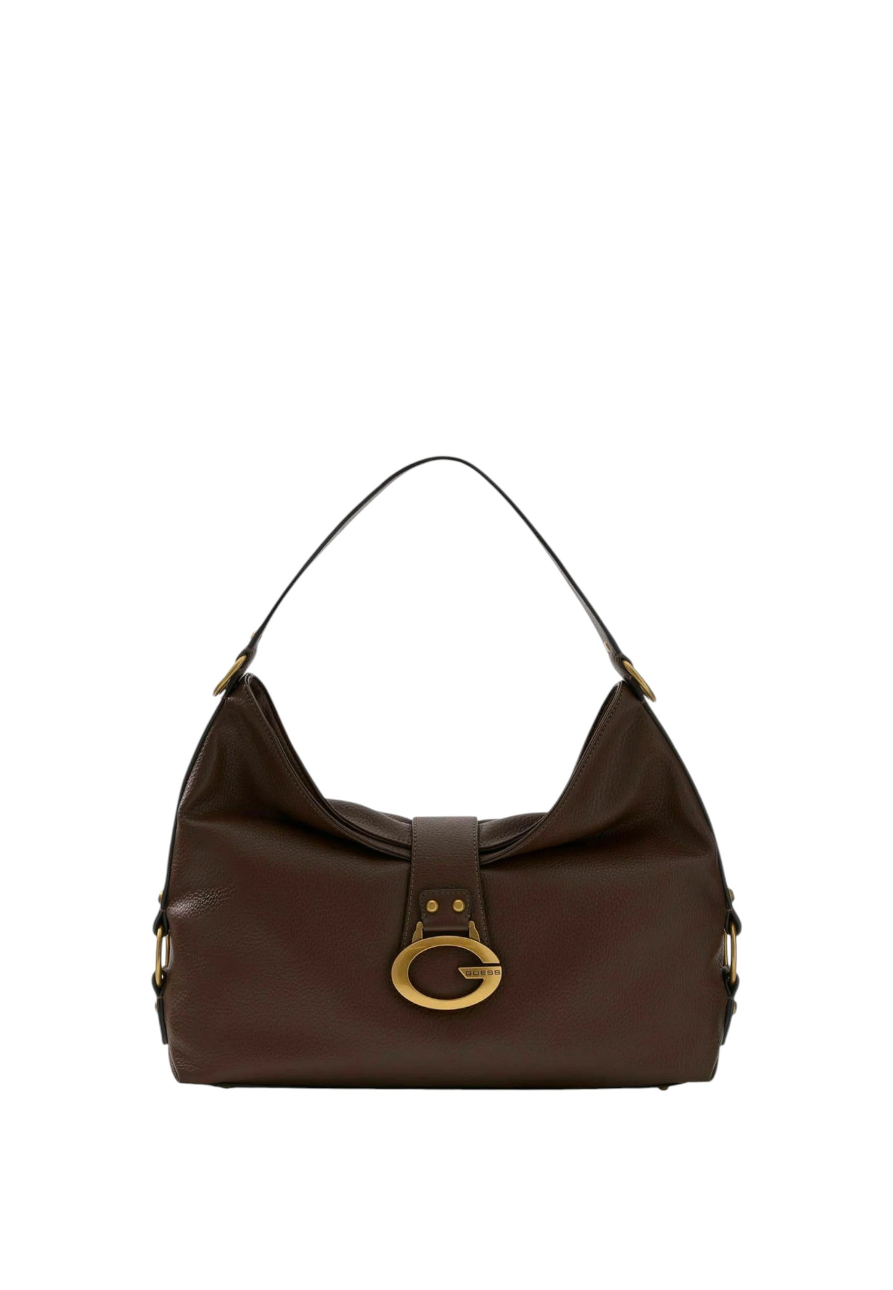 Borsa grande a spalla Camden GUESS Espresso