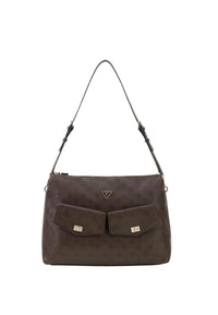 Borsa a Tracolla con logo Guess Brown Logo