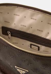 Borsa a Tracolla con logo Guess Brown Logo