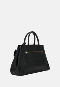 Borsa a Mano Da Donna Guess Black Logo