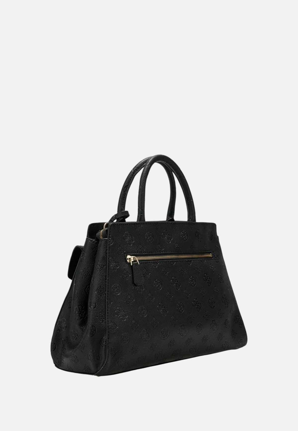 Borsa a Mano Da Donna Guess Black Logo