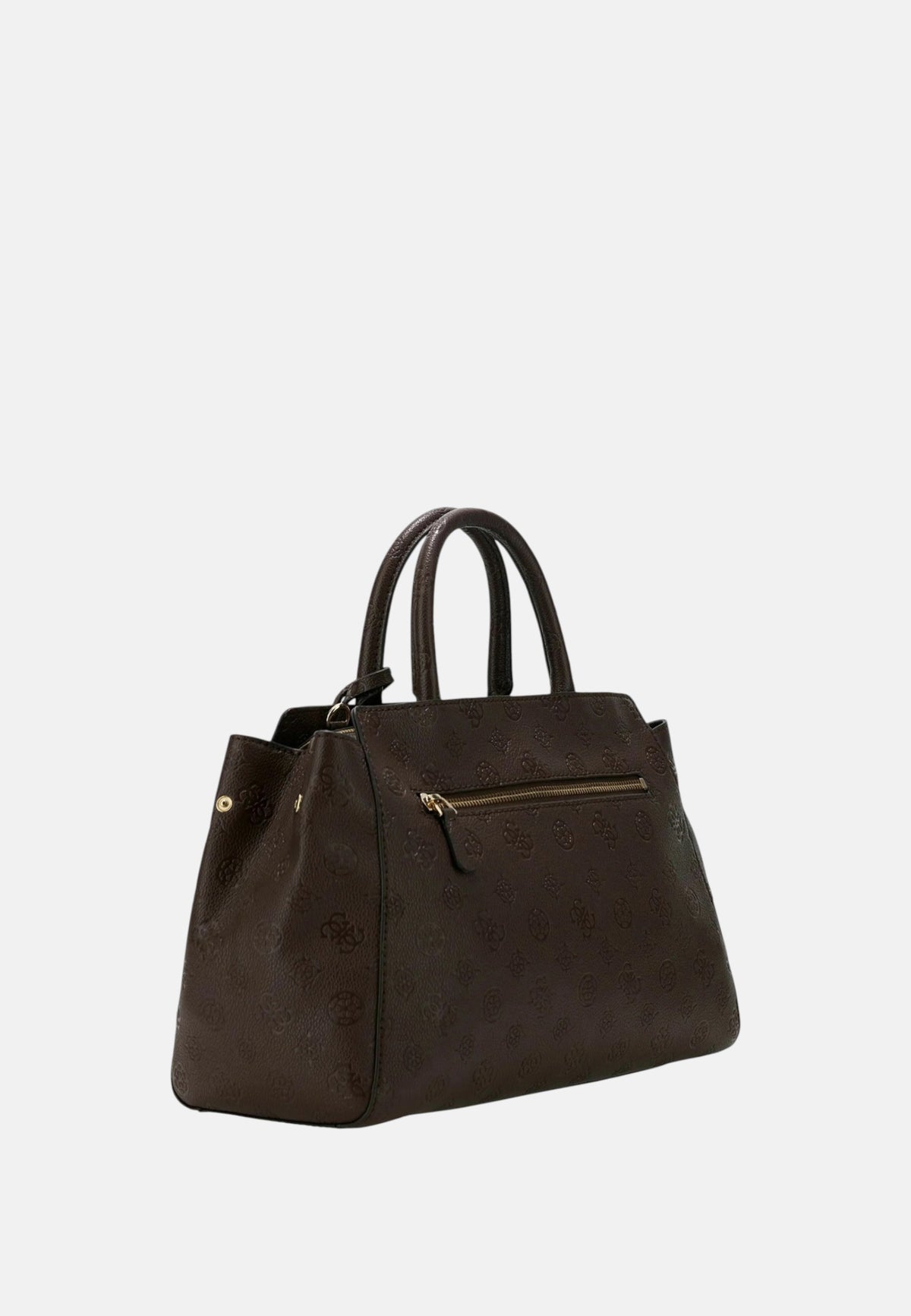 Borsa a Mano Da Donna Guess Brown Logo