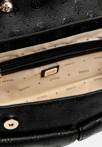 Borsetta Guess Donna Black Logo