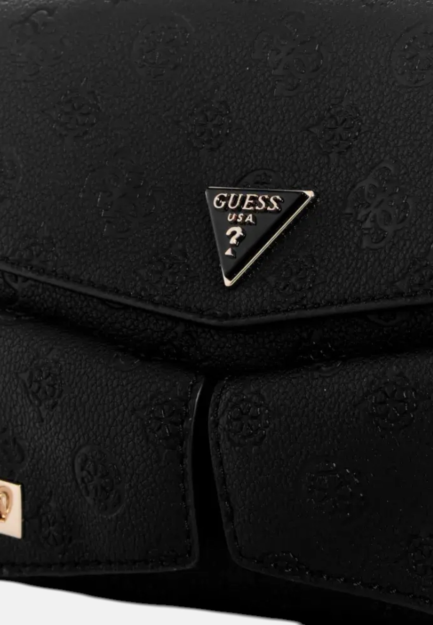 Borsetta Guess Donna Black Logo
