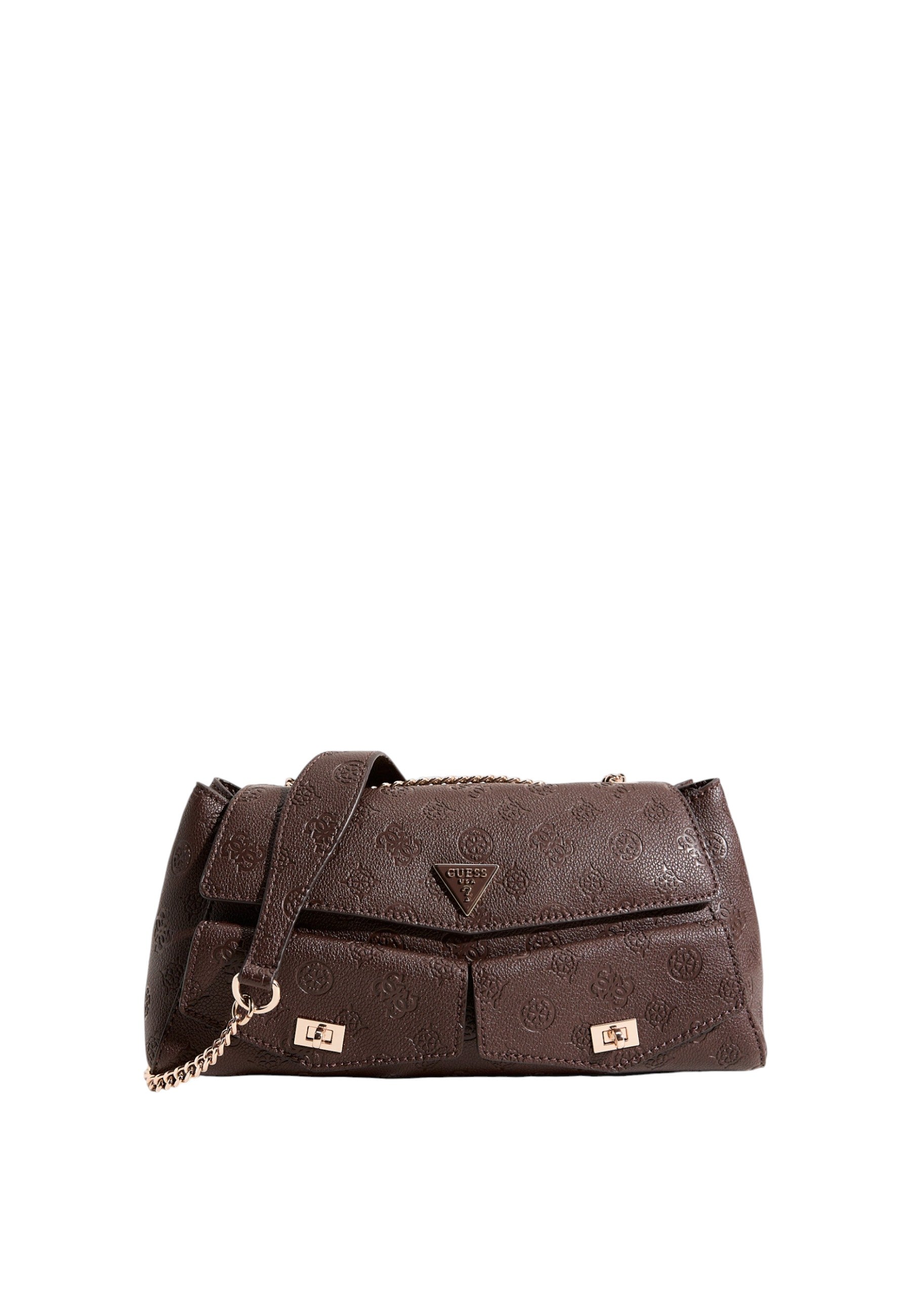 Borsetta Guess Donna Brown Logo