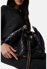 Guess Borsa Hobo Trapuntata Juliet Black