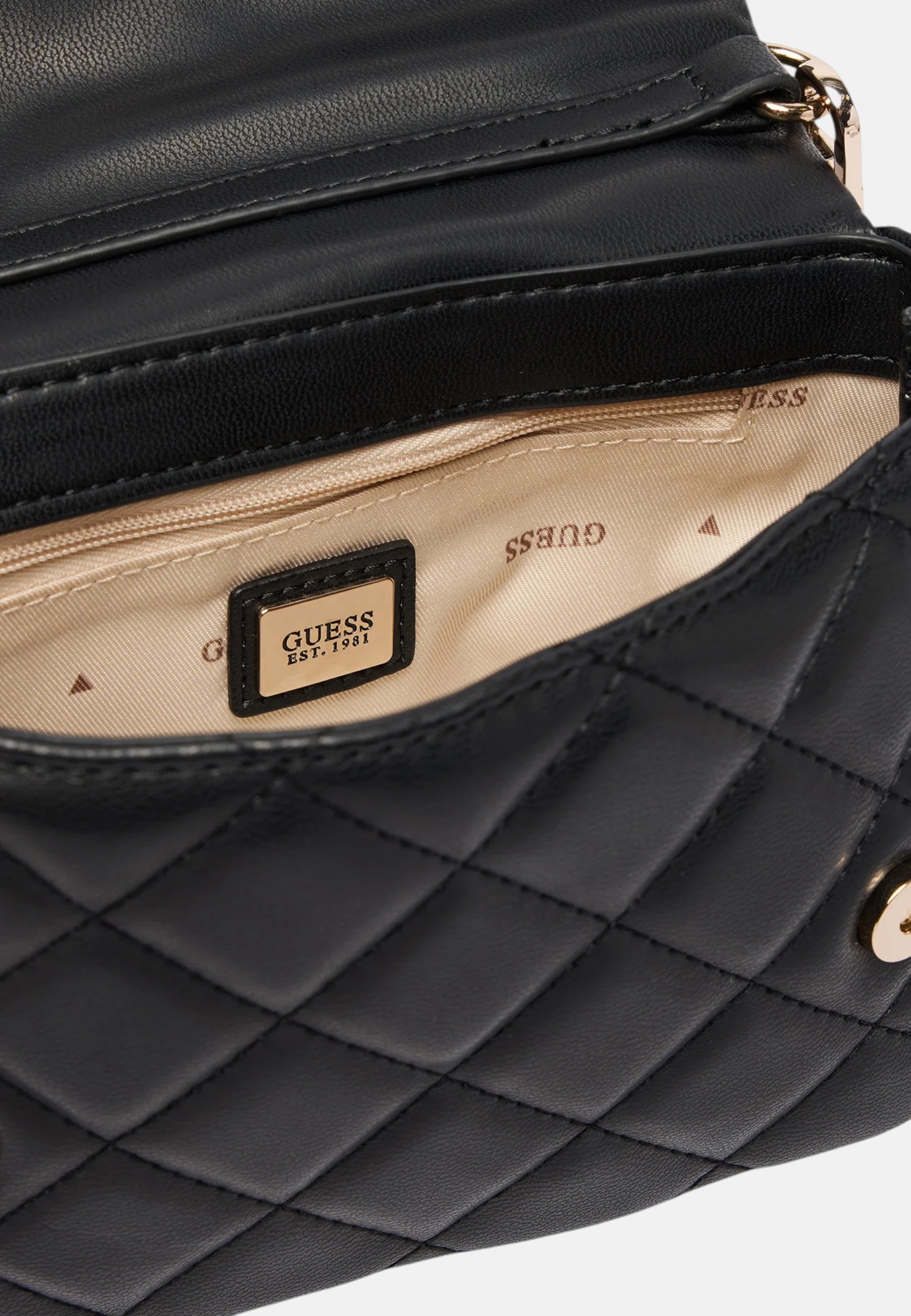 Guess Borsetta Juliet Mini Donna Black