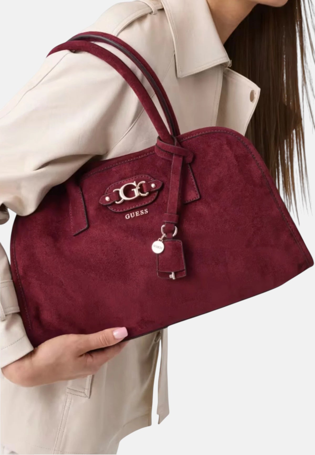 GUESS Samantha Borsa a Mano Merlot