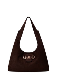 GUESS Borsa a spalla Maxi Sunset marrone Espresso