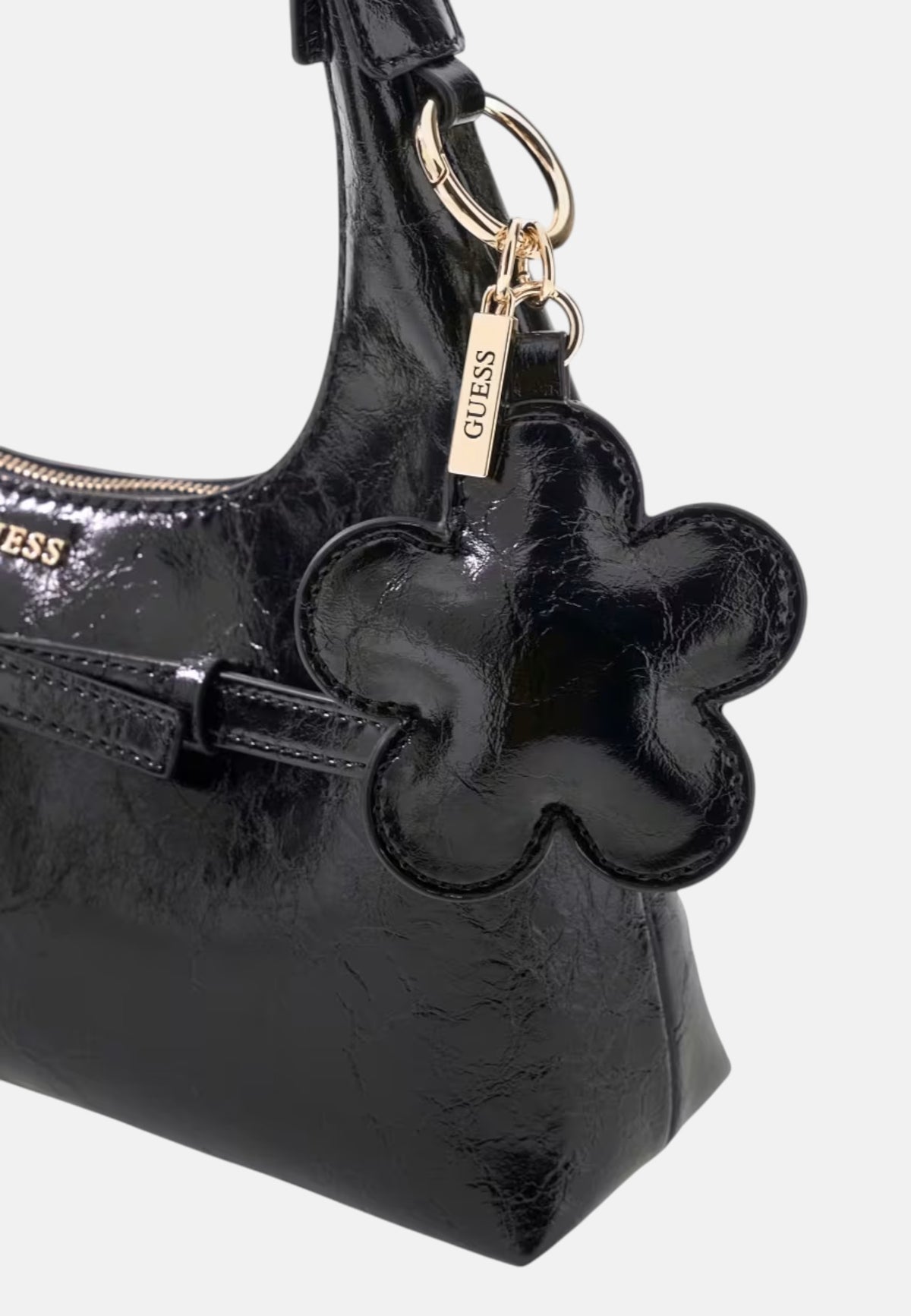 Borsa Mini Hobbo Da Donna Guess Black