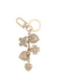 Portachiavi cin strass da Donna Guess Gold