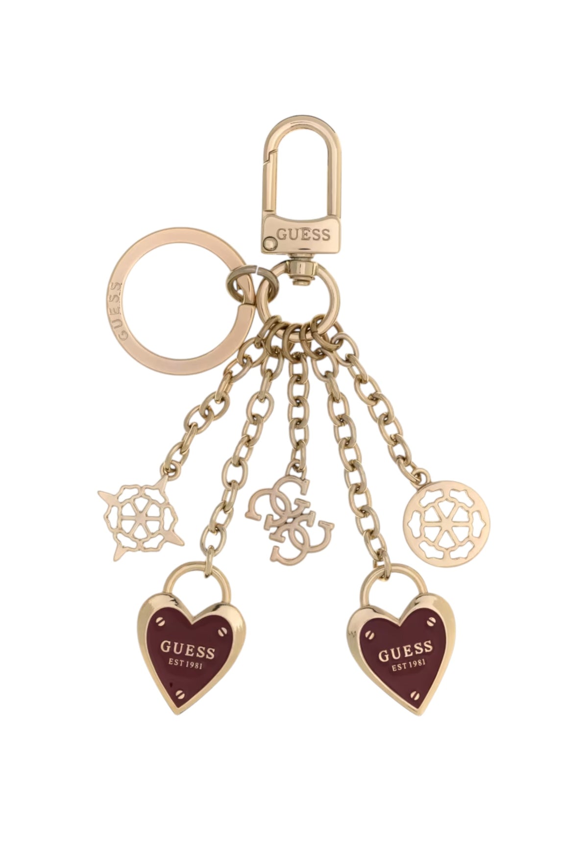 Portachiavi Donna Guess Plum
