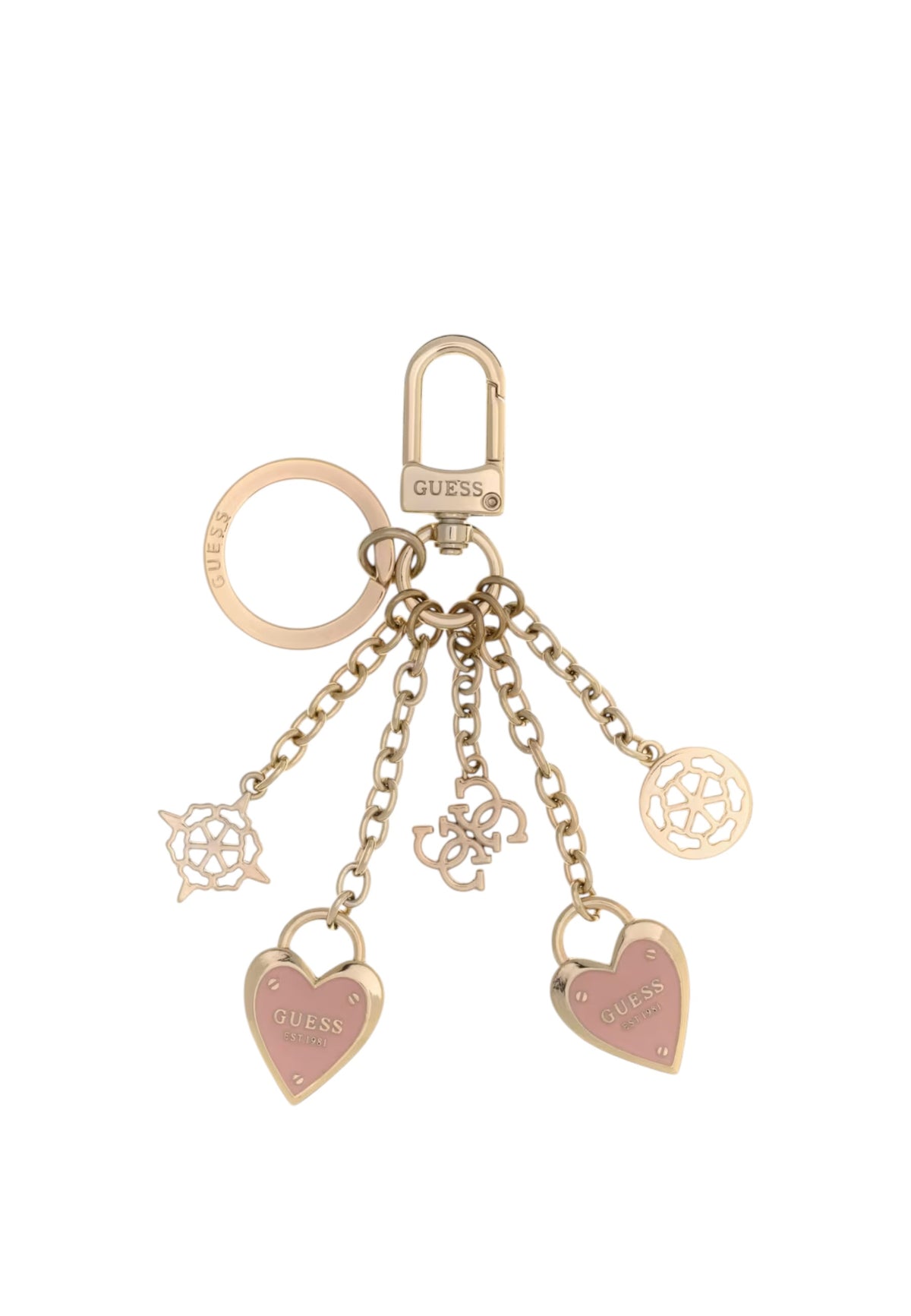 Portachiavi Donna Guess Rosewood