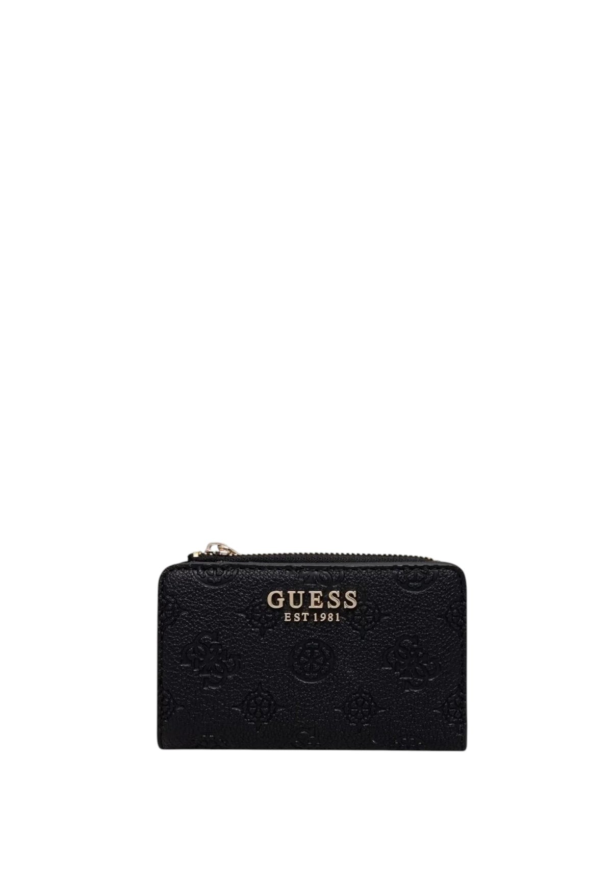 Guess Portafoglio Blake Slg Zip Around Card Case Black Logo