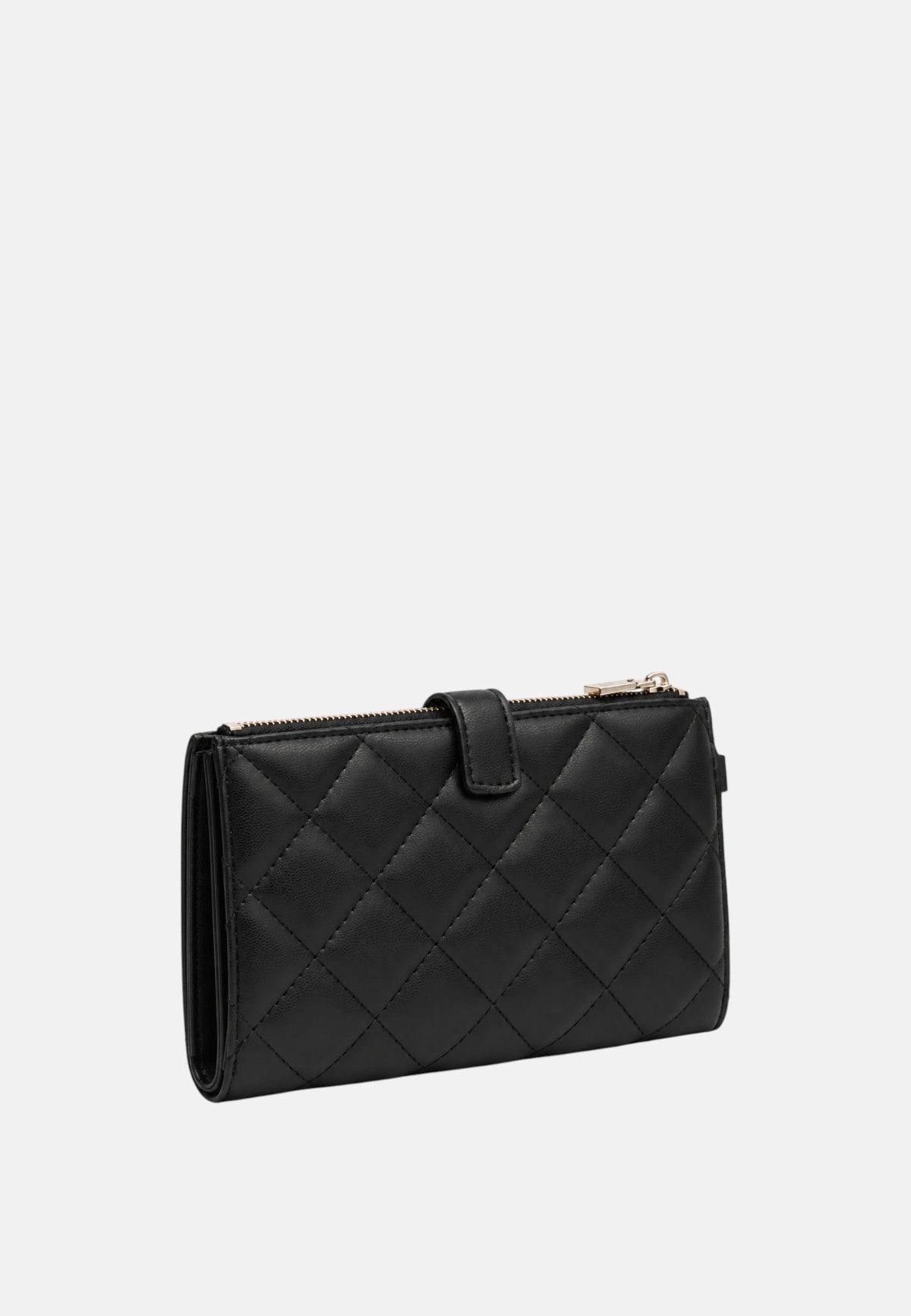 Portafoglio Guess Double zip Donna Black