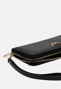 Portafoglio Guess Donna Nero in Ecopelle Black