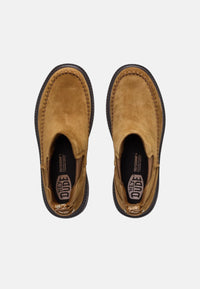 "Stivaletto Donna "Sienna Chelsea Boot Suede" Hey Dude Cognac"