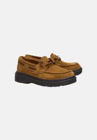 Mocassino Sienna Boat Suede Brown