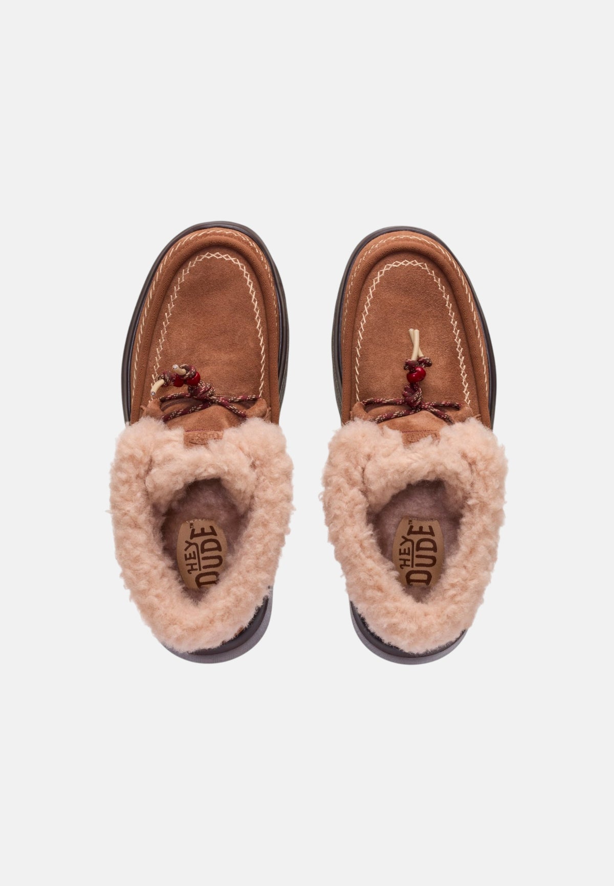 Stivaletto Donna Austin Edge Lounge Suede Hey Dude Cognac