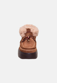Stivaletto Donna Austin Edge Lounge Suede Hey Dude Cognac