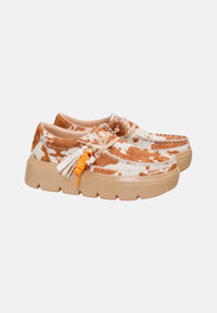 Sabot Donna Austin Edge Ox Luxe Hey Dude Cognac/multi
