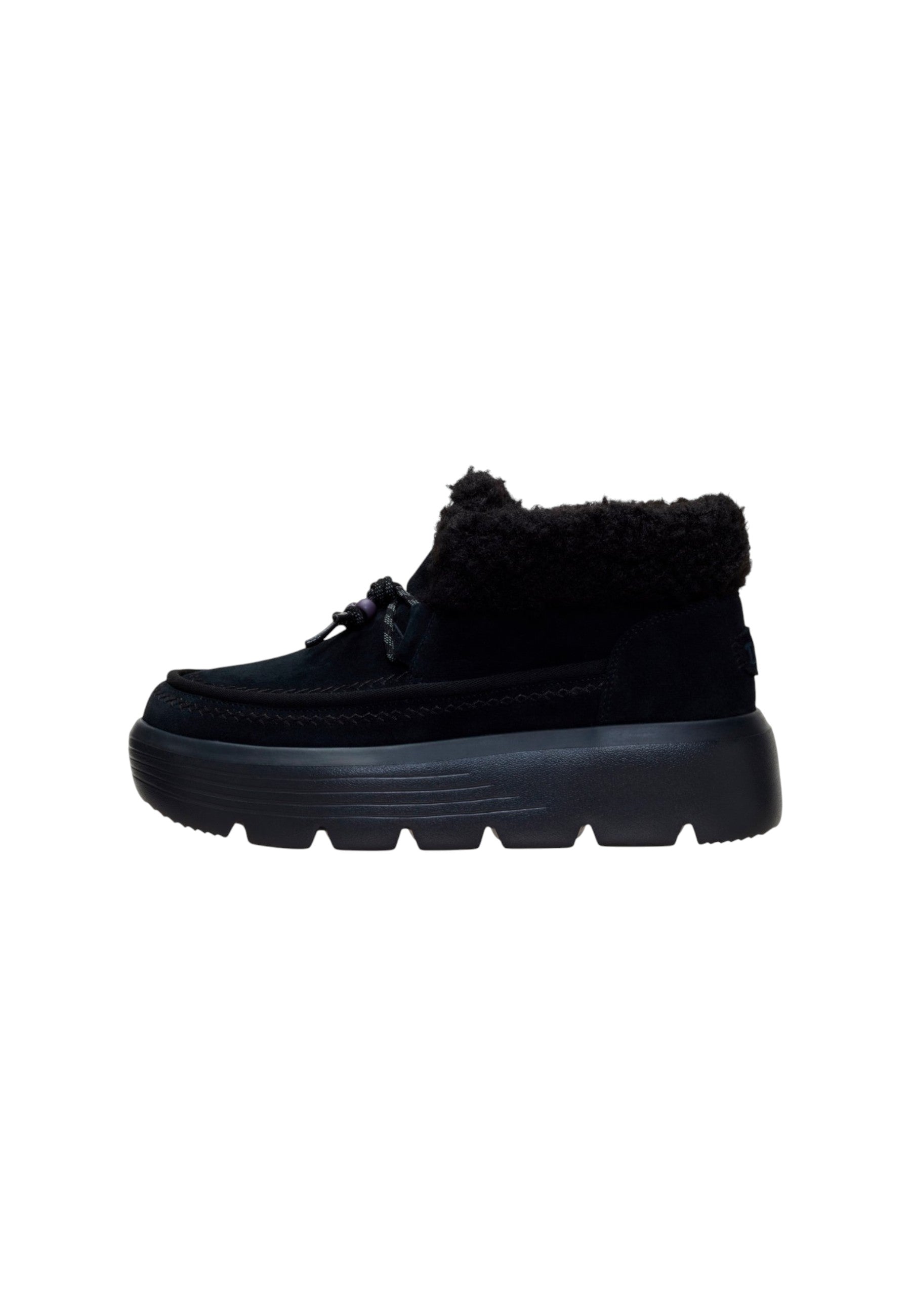 Stivaletto Donna Austin Edge Lounge Suede Hey Dude Black/black
