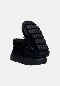 Stivaletto Donna Austin Edge Lounge Suede Hey Dude Black/black