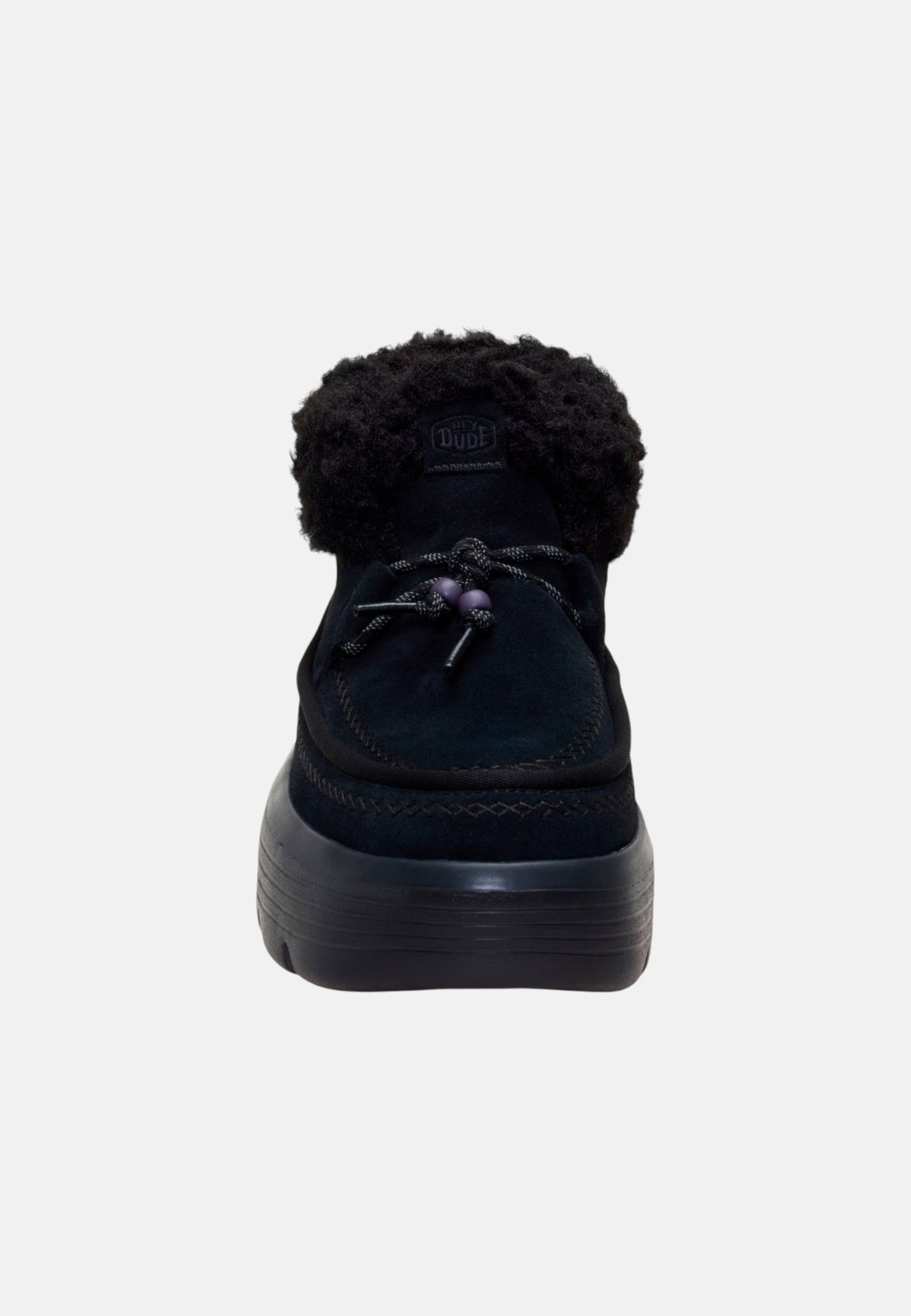 Stivaletto Donna Austin Edge Lounge Suede Hey Dude Black/black