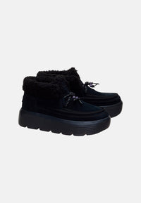 Stivaletto Donna Austin Edge Lounge Suede Hey Dude Black/black