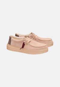 Mocassino Uomo REV Suede Sesame/multi