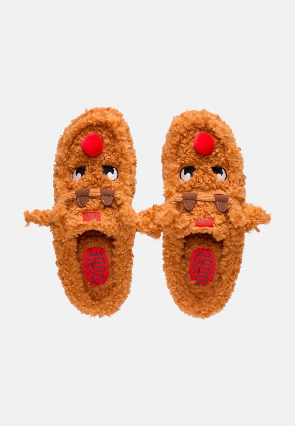 Sabot Da Uomo Wendy Slipper Cozy Reindeer Hey Dude Orange/brown