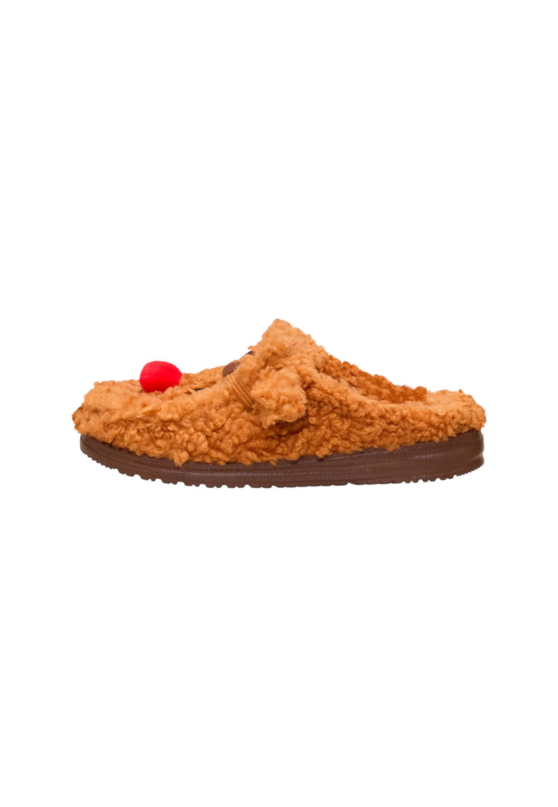 Sabot Da Donna Wendy Slipper Cozy Reindeer Hey Dude Orange/brown