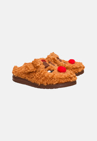 Sabot Da Donna Wendy Slipper Cozy Reindeer Hey Dude Orange/brown