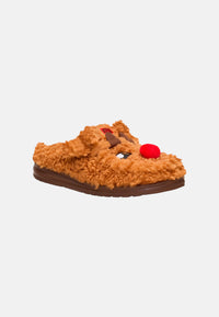 Sabot Da Donna Wendy Slipper Cozy Reindeer Hey Dude Orange/brown
