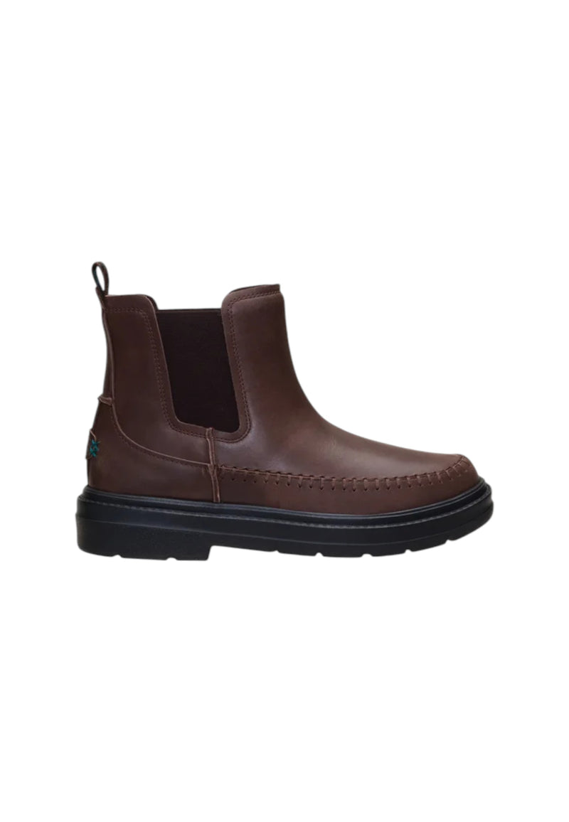 Stivaletto da Donna Sienna Chelsea Boot Lthr Shaved Chocolate