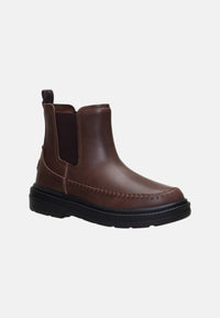Stivaletto da Donna Sienna Chelsea Boot Lthr Shaved Chocolate