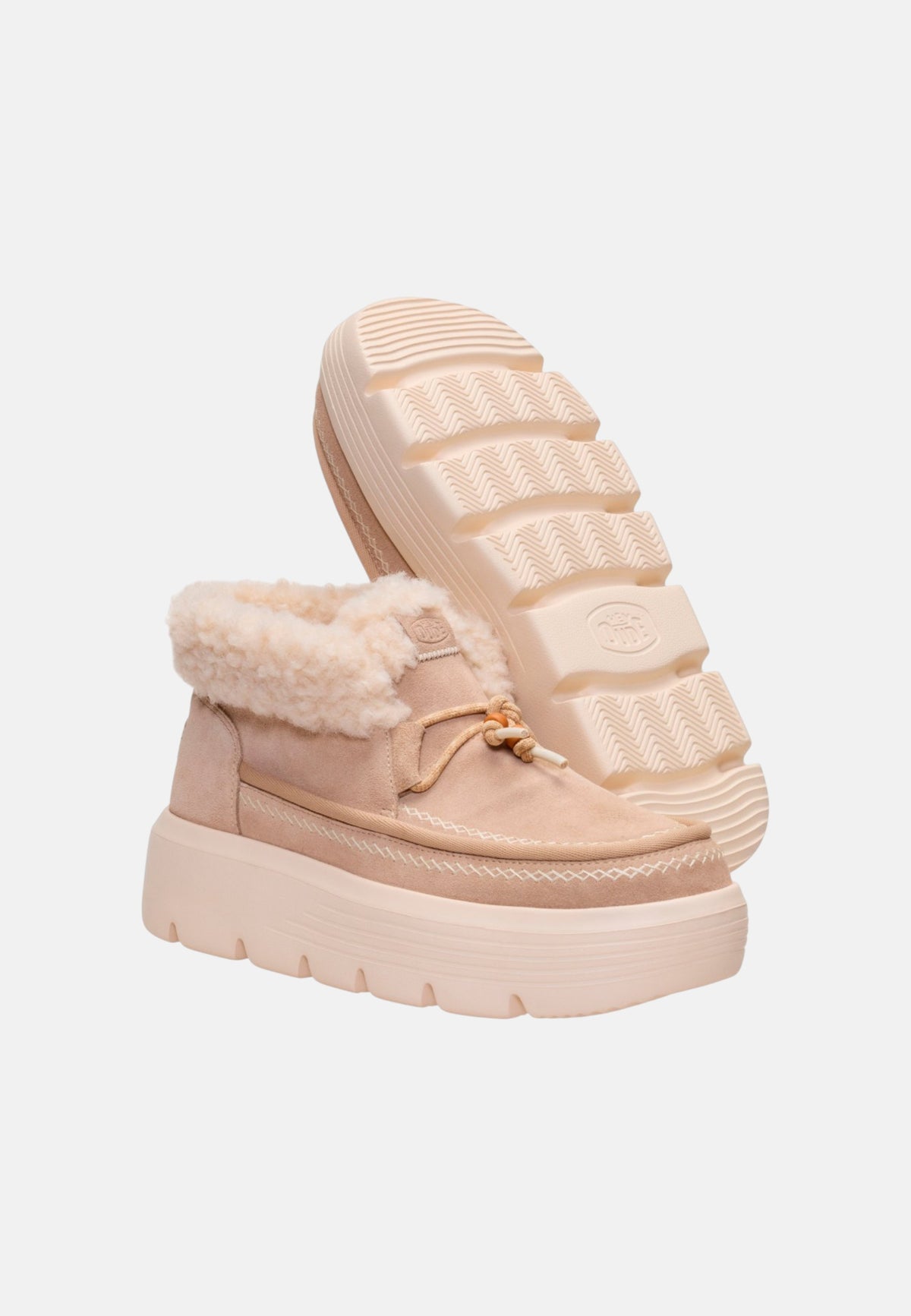 Stivaletto Donna Austin Edge Lounge Suede Hey Dude Sesame