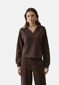 Fepa con colletto Donna Iconique Brown