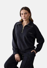 Fepa Half-Zip Donna Iconique Black