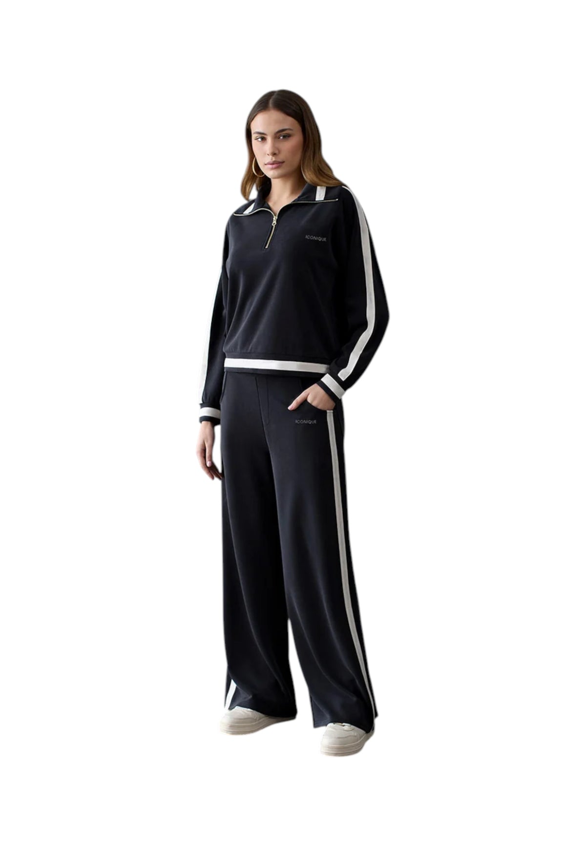 Fepa Half-Zip Donna Iconique Black